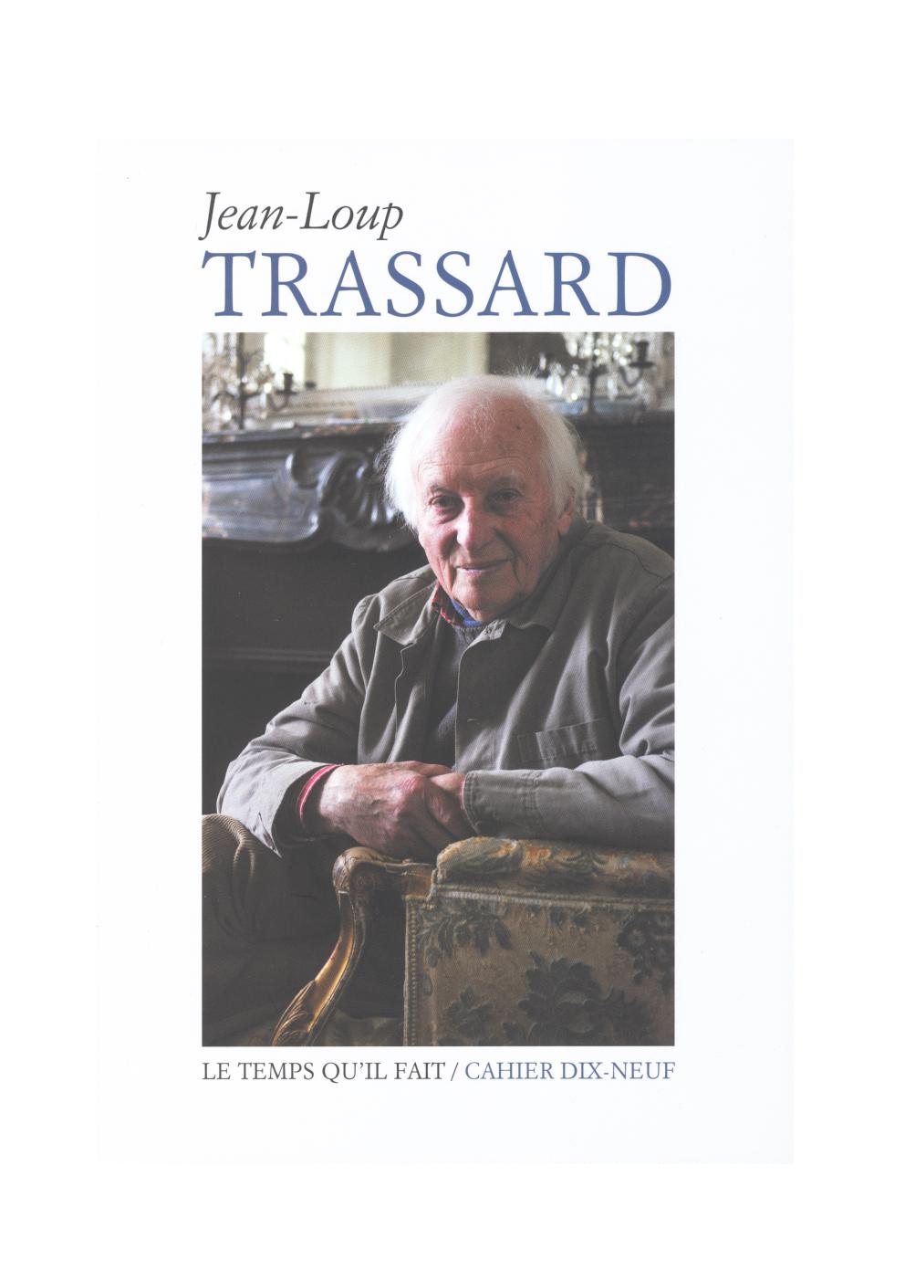 Cahier Jean-Loup Trassard